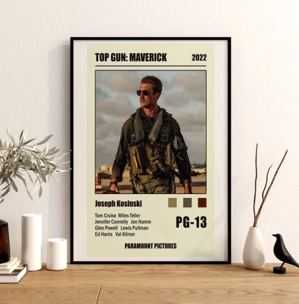 Top Gun Roosters Miles Teller Best Poster