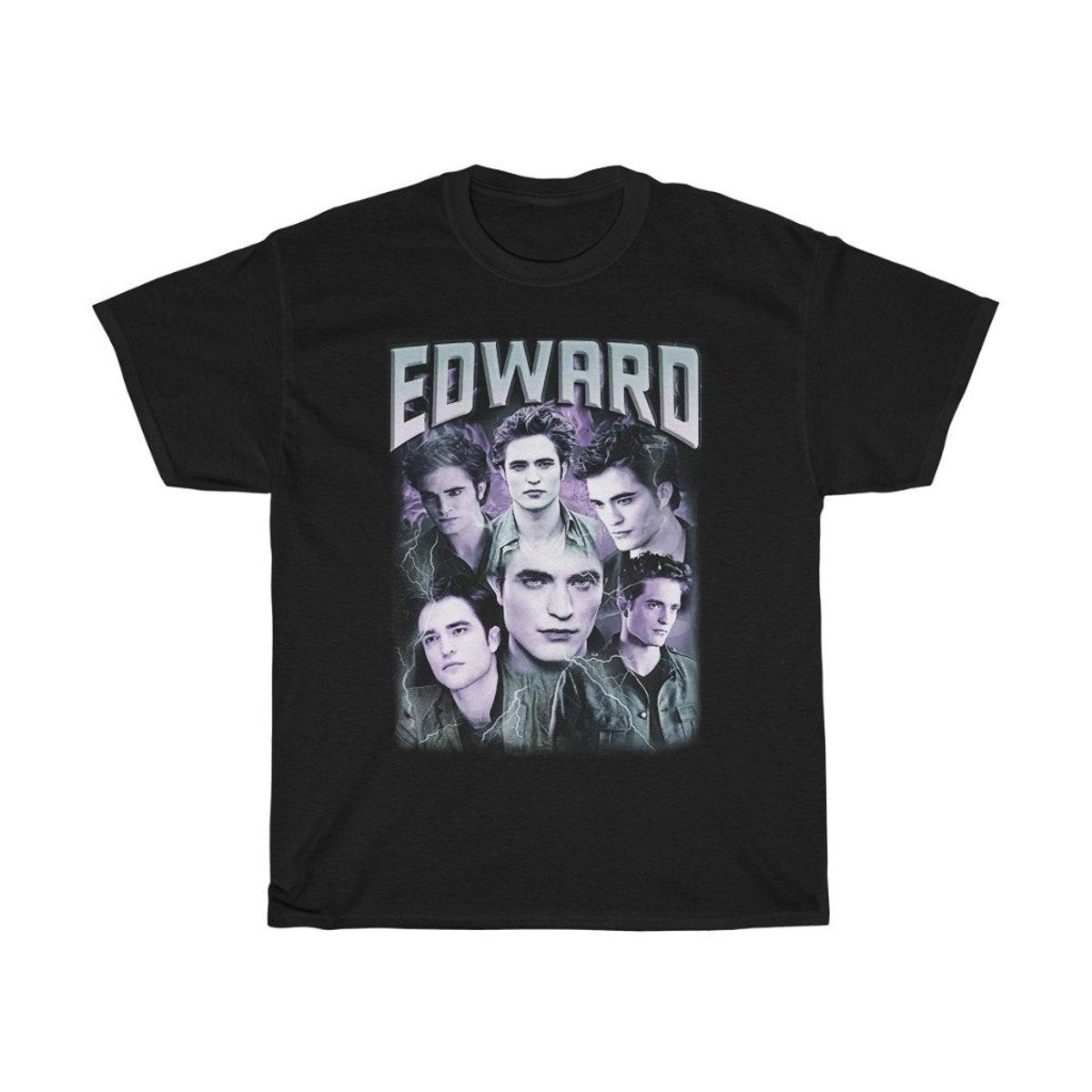 Twilight Book Series Edward Cullen By Robert Pattinson Vintage T-shirt Best Fans Gifts - Apparel, Mug, Home Decor - Perfect Gift For Everyone Twilight Book Series Edward Cullen By Robert Pattinson Vintage T-shirt Best Fans Gifts - Apparel, Mug, Home Decor - Perfect Gift For Everyone