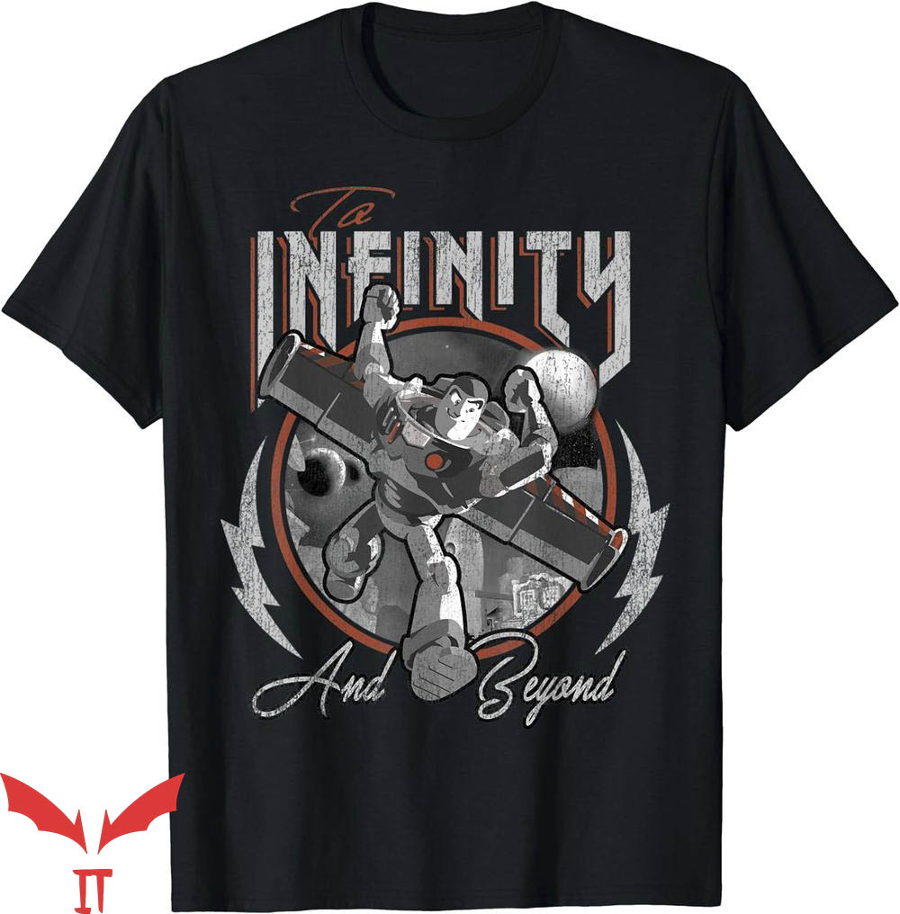 Two Infinity And Beyond T-Shirt Infinity Beyond Grey Scale Two Infinity And Beyond T-Shirt Infinity Beyond Grey Scale
