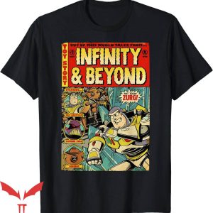 Two Infinity And Beyond T-Shirt Lightyear Comic Retro Shirt