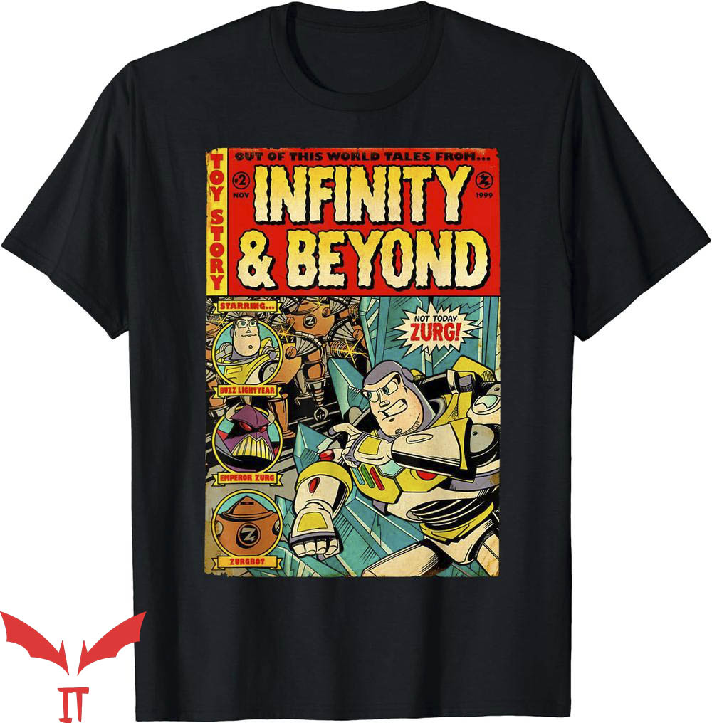 Two Infinity And Beyond T-Shirt Lightyear Comic Retro Shirt Two Infinity And Beyond T-Shirt Lightyear Comic Retro Shirt