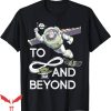 Two Infinity And Beyond T-Shirt Pixar Toy Story Buzz N Alien