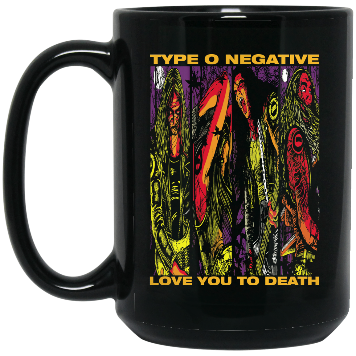 Type O Negative Love You To Death Mug Type O Negative Love You To Death Mug