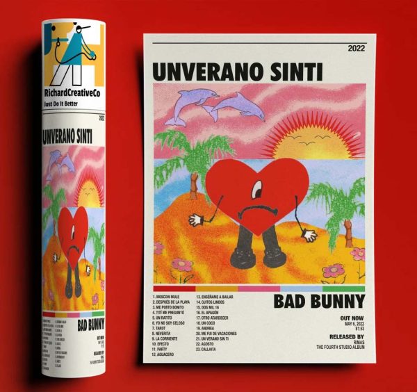 Un Verano Sin Ti Bad Bunny Gift For Fan Poster