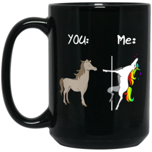 Unicorn You Me LGBT Funny Mug 3