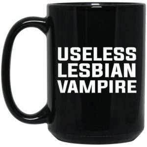Useless Lesbian Vampire Mug 3