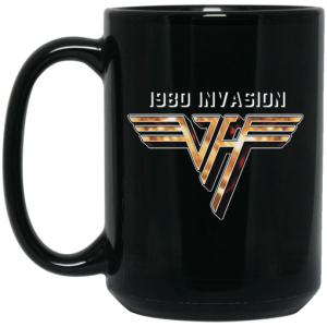 Van Halen 1980 Invasion Mug 3