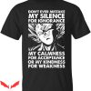 Vegeta Badman T-Shirt Don’t Ever Mistake My Silence