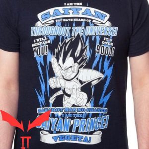 Vegeta Badman T-Shirt Saiyan Prince Veget