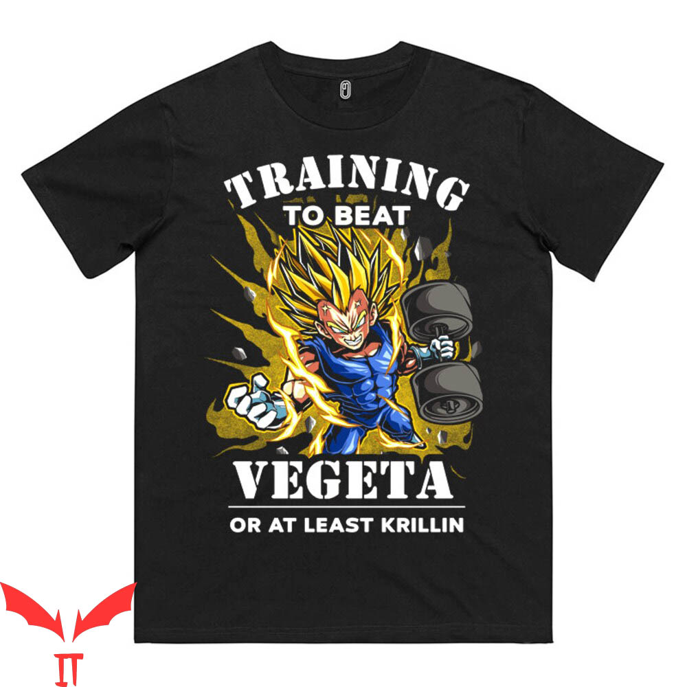 Vegeta Badman T-Shirt Training To Beat Vegeta Vegeta Badman T-Shirt Training To Beat Vegeta