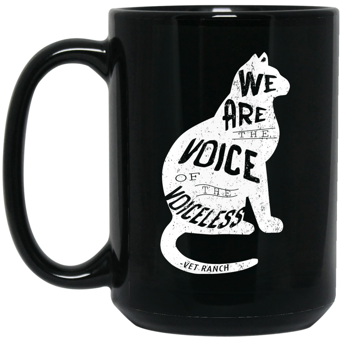 Vet Ranch Voice Of The Voiceless Cat Mug Vet Ranch Voice Of The Voiceless Cat Mug