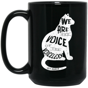 Vet Ranch Voice Of The Voiceless Cat Mug 4
