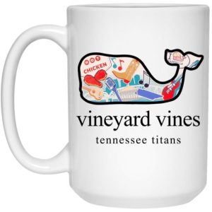 Vineyard Vines Tennessee Titans Guitar Pocket Mug 3