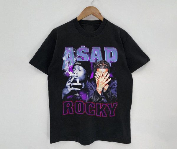 Vintage Asap Rocky Rapper Graphic Unisex Shirt – Apparel, Mug, Home Decor – Perfect Gift For Everyone