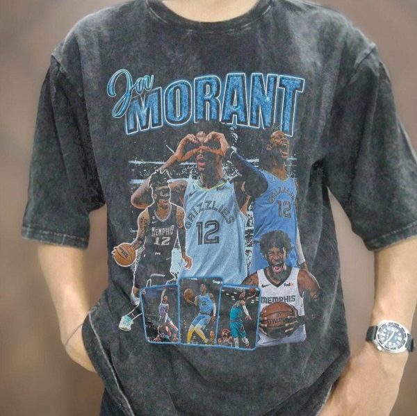 Vintage Bootleg Ja Morant Basketball Players Nba T-shirt – Apparel, Mug, Home Decor – Perfect Gift For Everyone