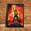 Vintage Eddie Munson Fan Poster