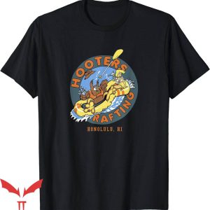 Vintage Hooters T-Shirt Rafting Honolulu T-Shirt Trending