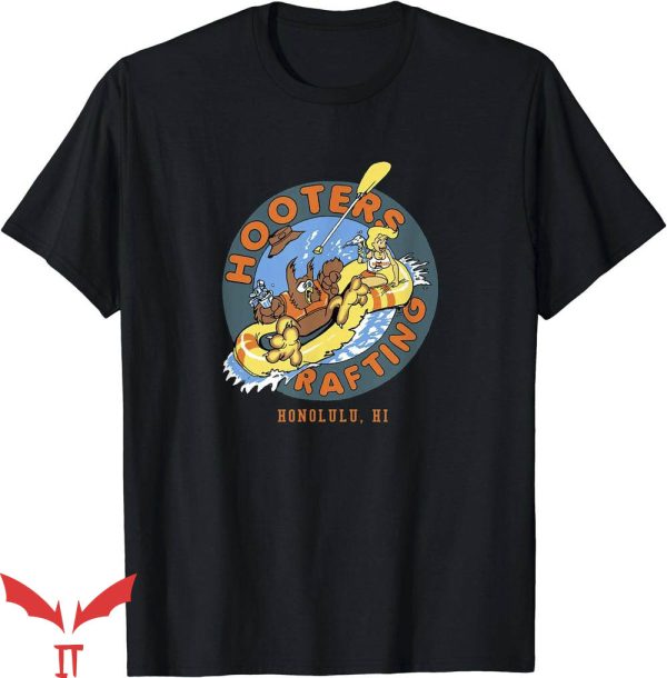 Vintage Hooters T-Shirt Rafting Honolulu T-Shirt Trending