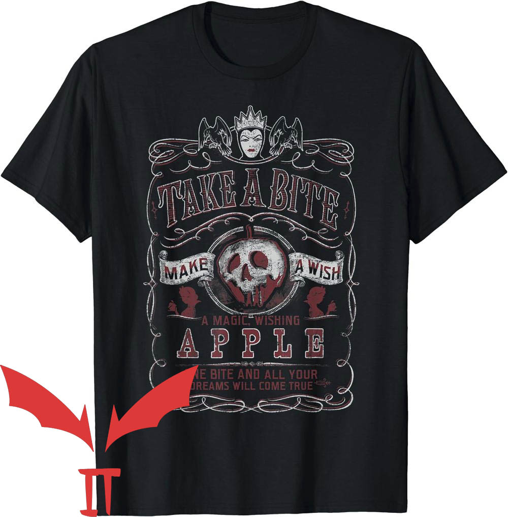 Vintage Horror T-Shirt Disney Snow White Take A Bite Vintage Horror T-Shirt Disney Snow White Take A Bite