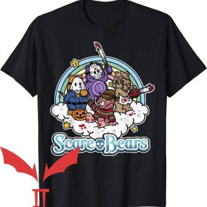 Vintage Horror T-Shirt Scare Bears Cartoon