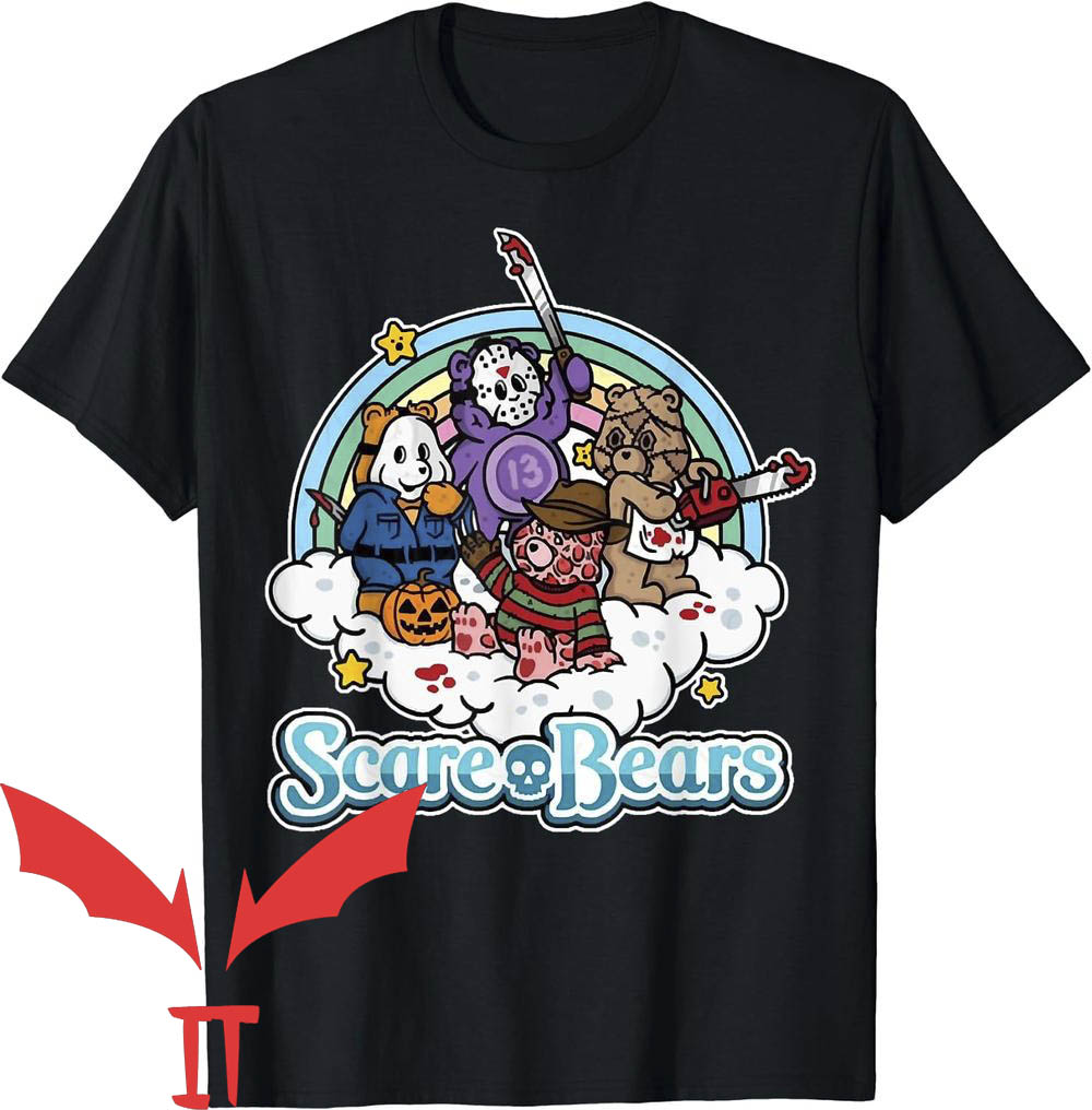 Vintage Horror T-Shirt Scare Bears Cartoon Vintage Horror T-Shirt Scare Bears Cartoon