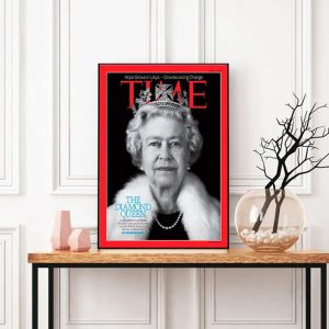 Vintage Queen Elizabeth II Poster