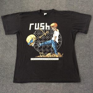 Vintage Rush Roll The Bones Tour T Shirt – Apparel, Mug, Home Decor – Perfect Gift For Everyone