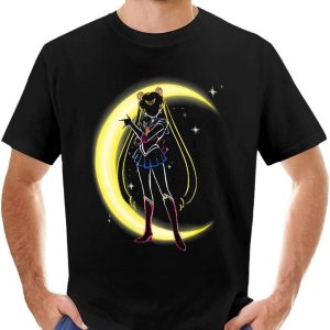 Vintage Sailor Moon T-Shirt Bunny Crescent Moon Tee Trending