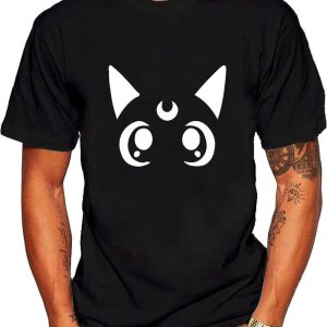 Vintage Sailor Moon T-Shirt Luna Cat Sailor Moon Trending