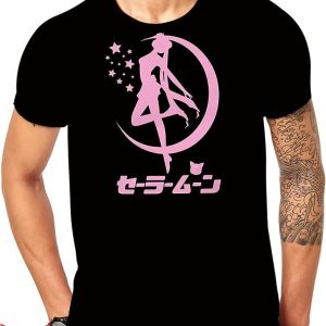 Vintage Sailor Moon T-Shirt Pengzitou Print Graphic Trending