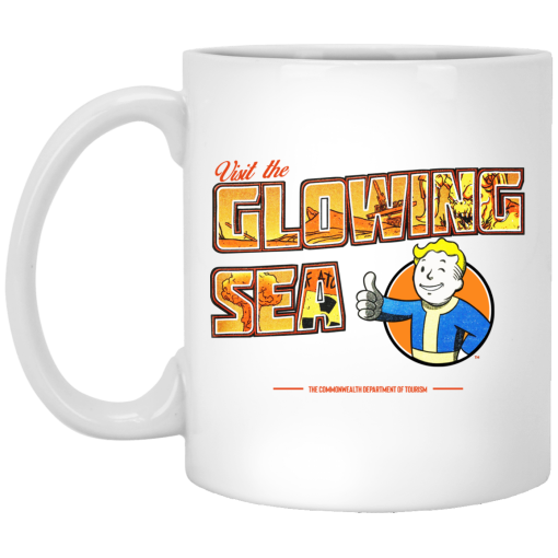 Visit The Glowing Sea The Commonwealth Department Of Tourism Mug Visit The Glowing Sea The Commonwealth Department Of Tourism Mug