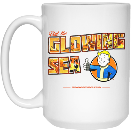 Visit The Glowing Sea The Commonwealth Department Of Tourism Mug Visit The Glowing Sea The Commonwealth Department Of Tourism Mug