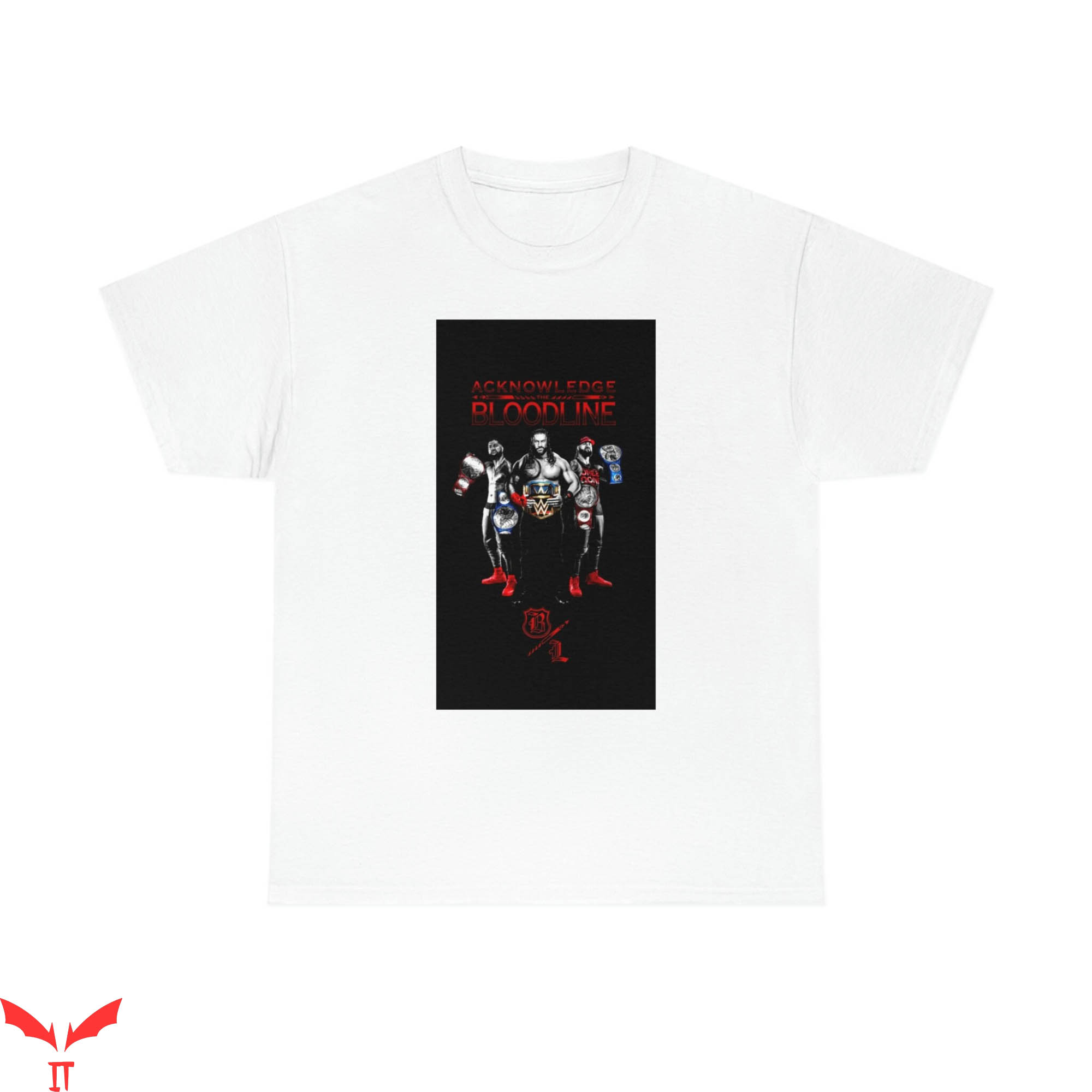 WWE Roman Reigns T-Shirt The Bloodline And The Usos WWE Roman Reigns T-Shirt The Bloodline And The Usos