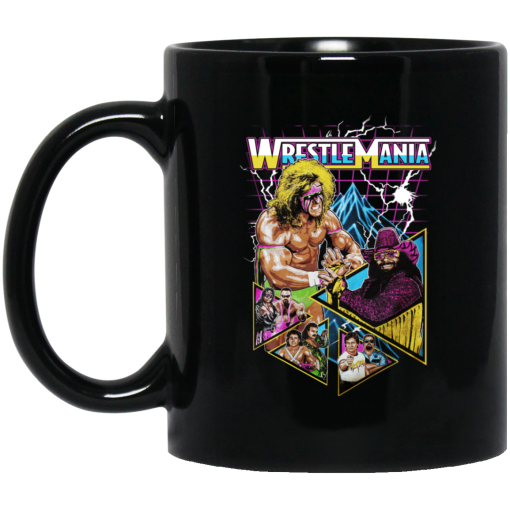 WWE WrestleMania Mug WWE WrestleMania Mug