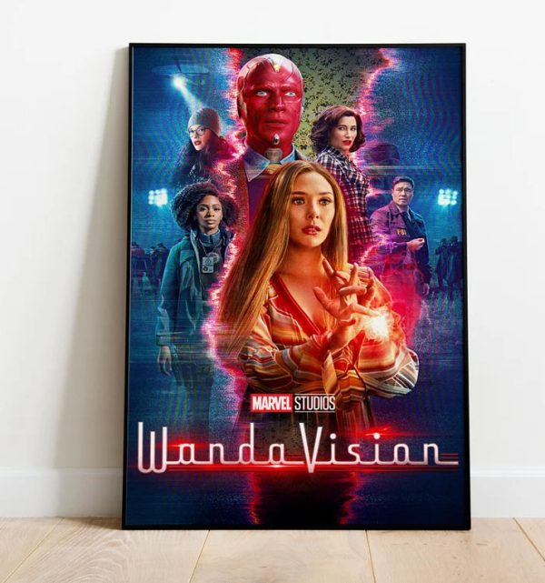 Wanda Vision Print 2021 Wall Art Poster