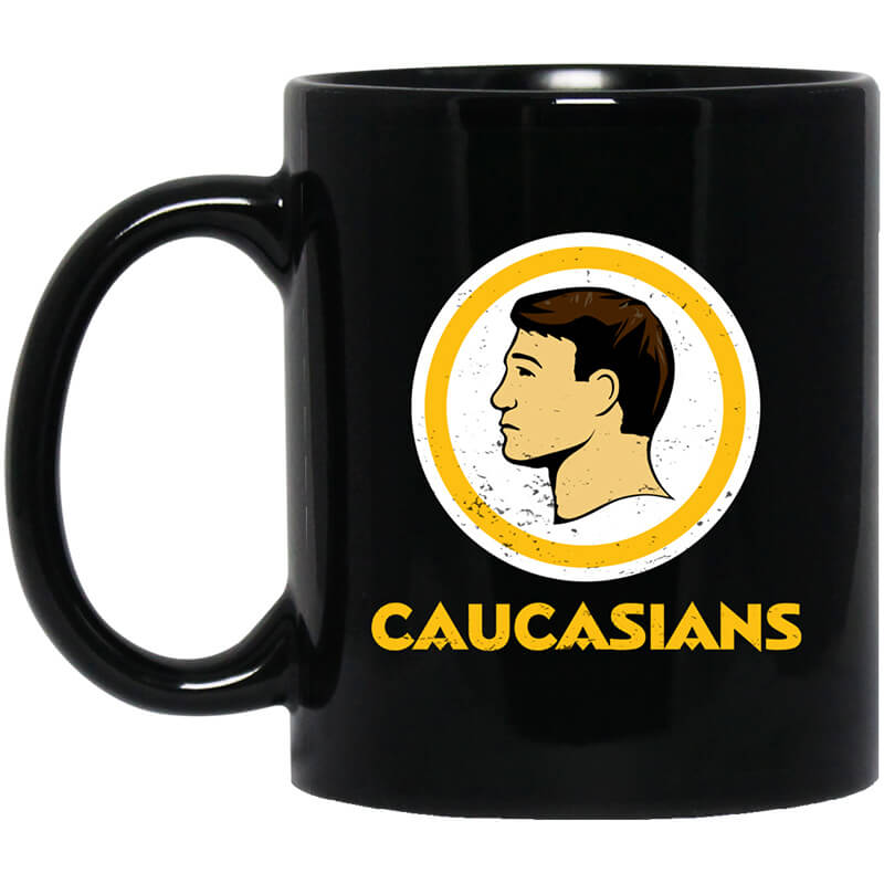 Washington Caucasians Redskins Mug Washington Caucasians Redskins Mug
