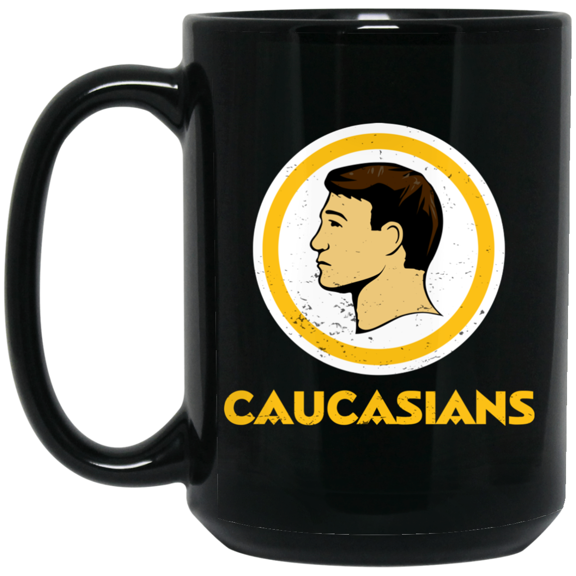 Washington Caucasians Redskins Mug Washington Caucasians Redskins Mug
