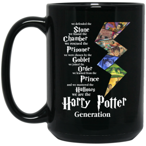 We Defended The Stone We Found The Chamber We Are The Harry Potter Generation Mug