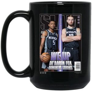We Up De'aaron Fox Domantas Sabonis Slam Mug 3
