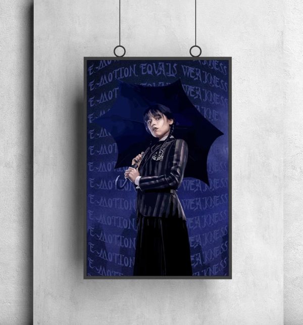 Wednesday Addams 2022 Inspired Poster
