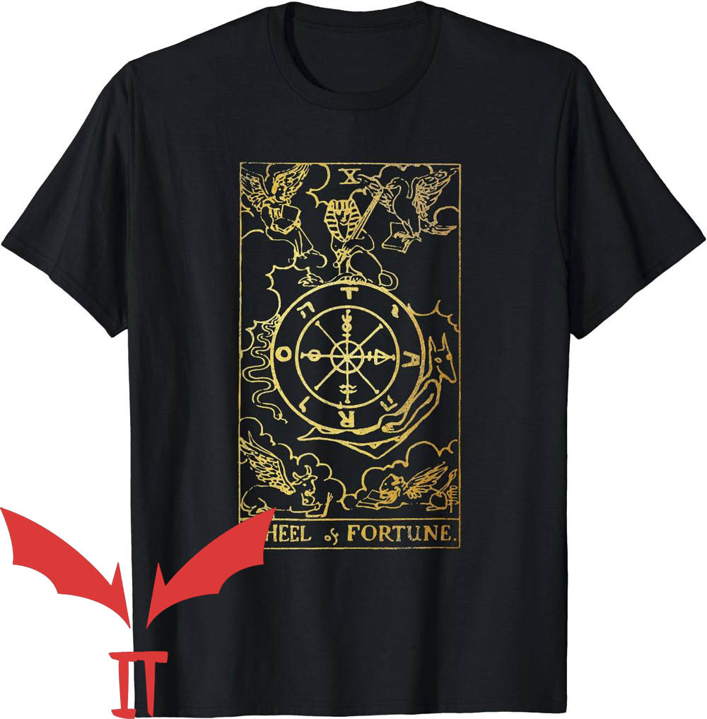 Wheel Of Fortune T-Shirt Wheel Of Fortune Tarot Card Wheel Of Fortune T-Shirt Wheel Of Fortune Tarot Card