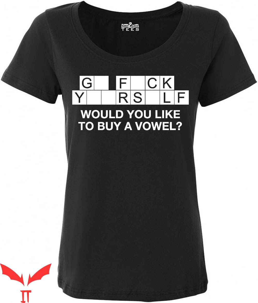 Wheel Of Fortune T-Shirt Would You Like To Buy A Vowel Wheel Of Fortune T-Shirt Would You Like To Buy A Vowel
