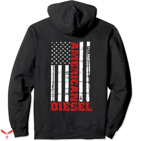 Whistlin Diesel Hoodie American Diesel Flag