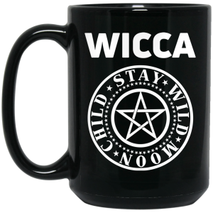 Wicca Child Stay Wild Moon Mug