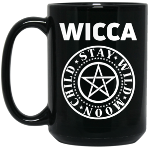 Wicca Child Stay Wild Moon Mug 4