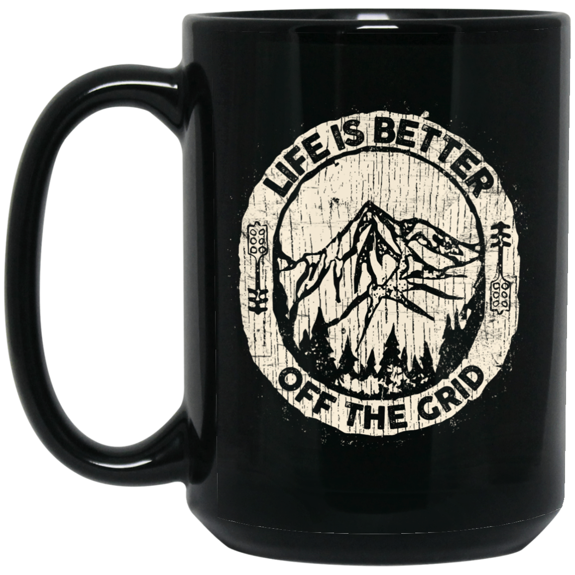 Wild Wonderful Life Is Better Off The Grid Mug Wild Wonderful Life Is Better Off The Grid Mug