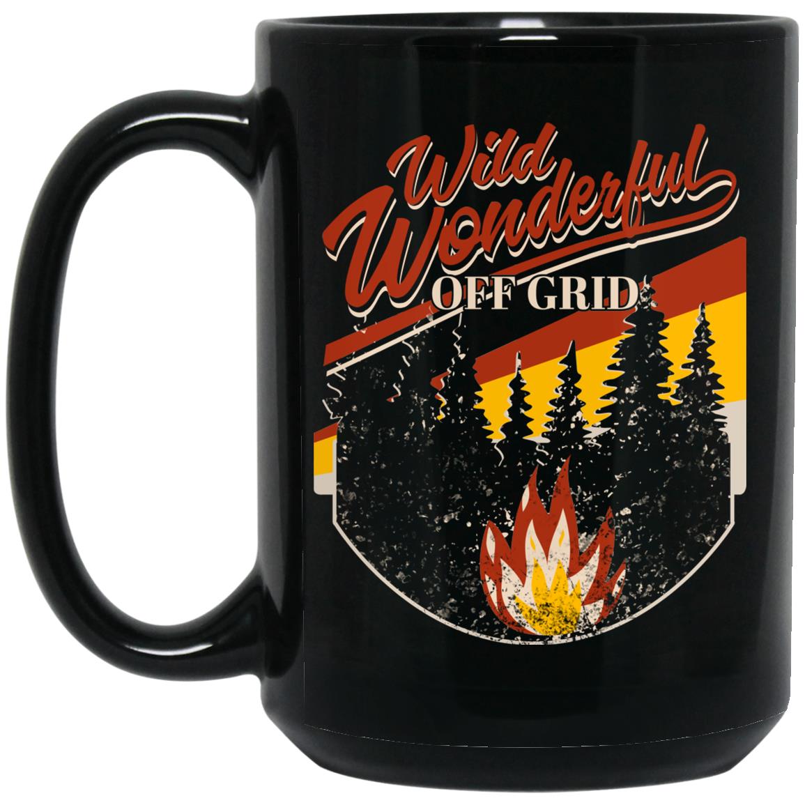 Wild Wonderful Off Grid Bonfire Mug Wild Wonderful Off Grid Bonfire Mug