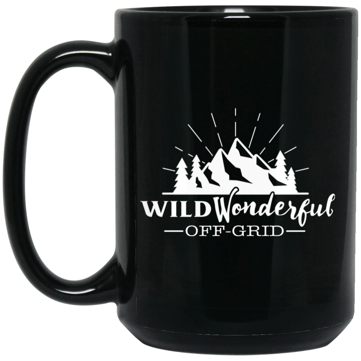 Wild Wonderful Off Grid Logo Mug Wild Wonderful Off Grid Logo Mug