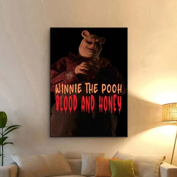 Winnie The Pooh Blood And Honey Poster