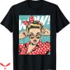 Wow Free Day T-shirt Wow Surprise Face Pop Art Comic Book